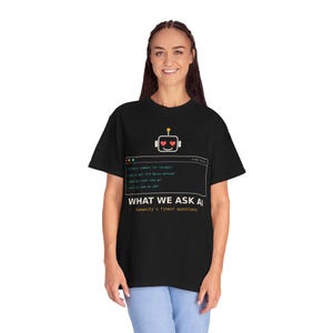 Funny AI Meme T-Shirt, Programmer Tech Humor Tee, Developer Gift image 2