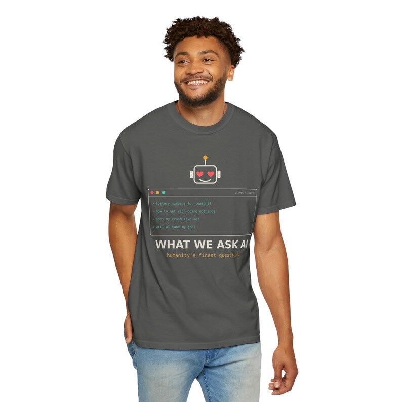Funny AI Meme T-Shirt, Programmer Tech Humor Tee, Developer Gift image 10