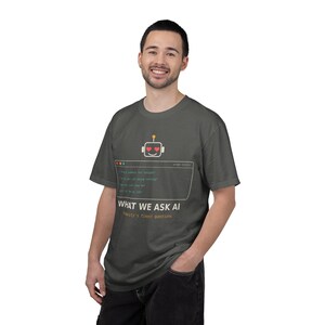 Funny AI Meme T-Shirt, Programmer Tech Humor Tee, Developer Gift image 7
