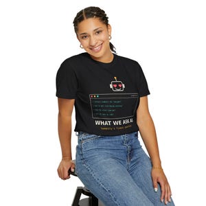 Funny AI Meme T-Shirt, Programmer Tech Humor Tee, Developer Gift image 12