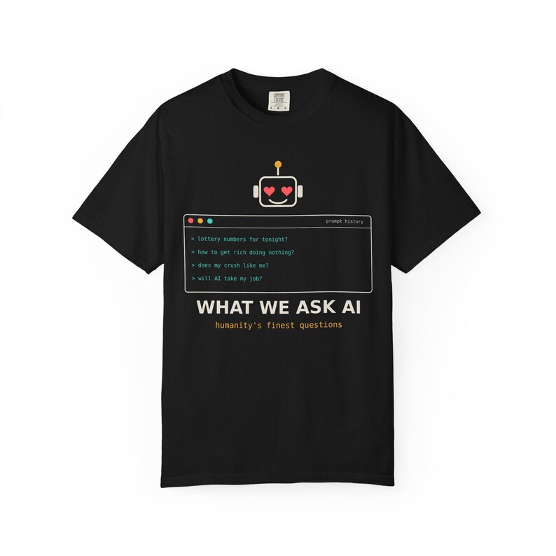 Funny AI Meme T-Shirt, Programmer Tech Humor Tee, Developer Gift image 3