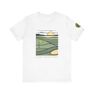 Camiseta "Paisagem do Campo de Golfe" | Conquiste Seus Pars