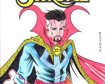 Doctor Strange Sketch Cover