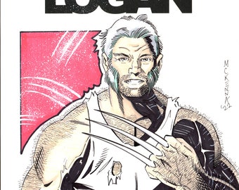 Old Man Logan Sketch Cover