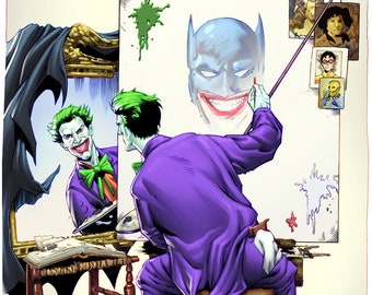 Joker Self-Portrait