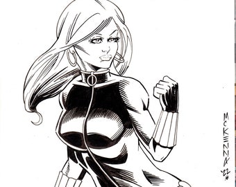 Black Widow Sketch Cover