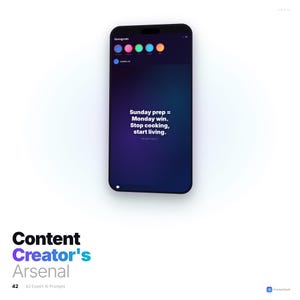 AI Content Creator Prompts | Social Media, Video, Blogging (PDF Download)