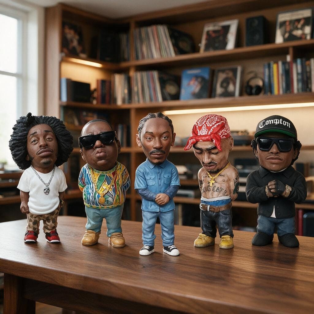 Tupac figurine - Etsy 日本