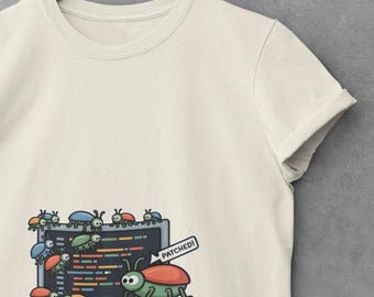 Camiseta "99 pequeños errores en el código", regalo divertido para programadores, camiseta para codificadores, regalo para desarrolladores de software, camiseta de depuración, regalo para ingenieros de software