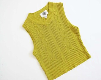 Vintage Knit Vest | Etsy Vintage Knit Vest | Etsy