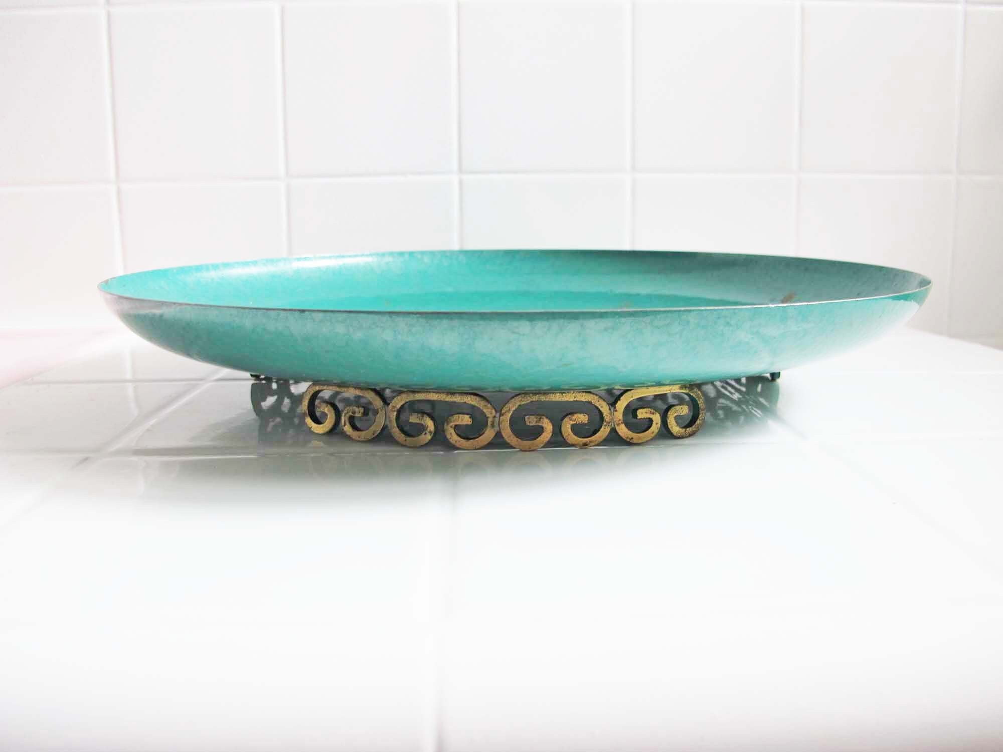 Footed Brass Tray -  Australia