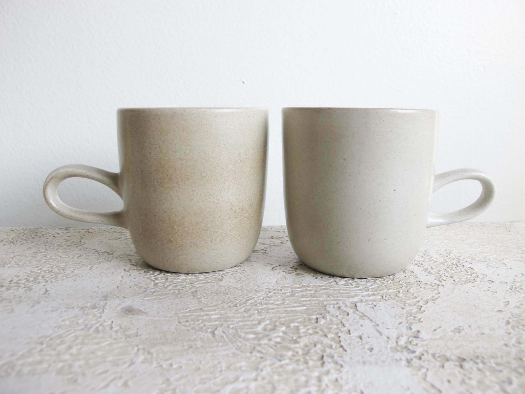 Vintage Heath Ceramic Studio Mugs Pair of 2 Heath Coupe Sand - Etsy Vintage Heath Ceramic Studio Mugs Pair of 2 Heath Coupe Sand - Etsy