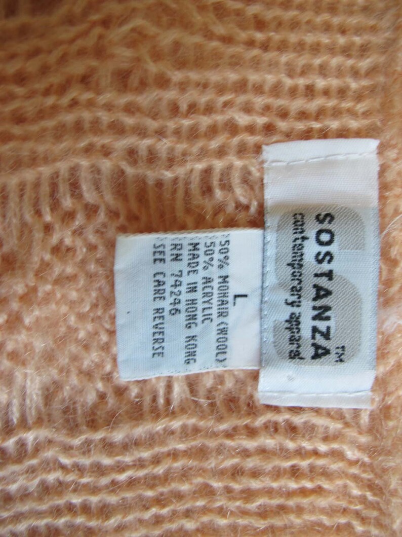 Vintage Cottagecore Cable Knit Brown Long Cardigan M 14 16