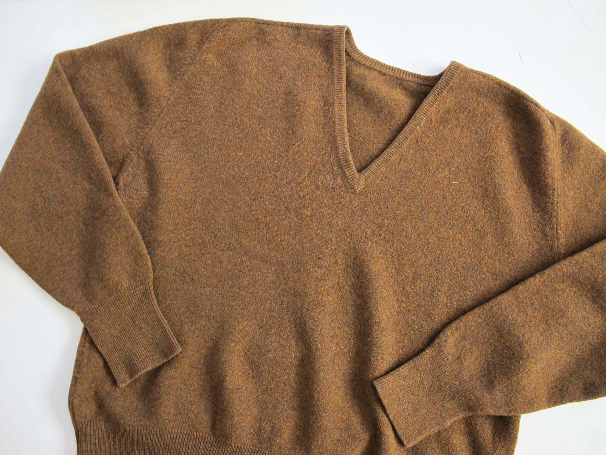 Vintage Brown Jumper - Etsy