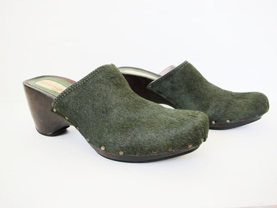 pony hair clogs