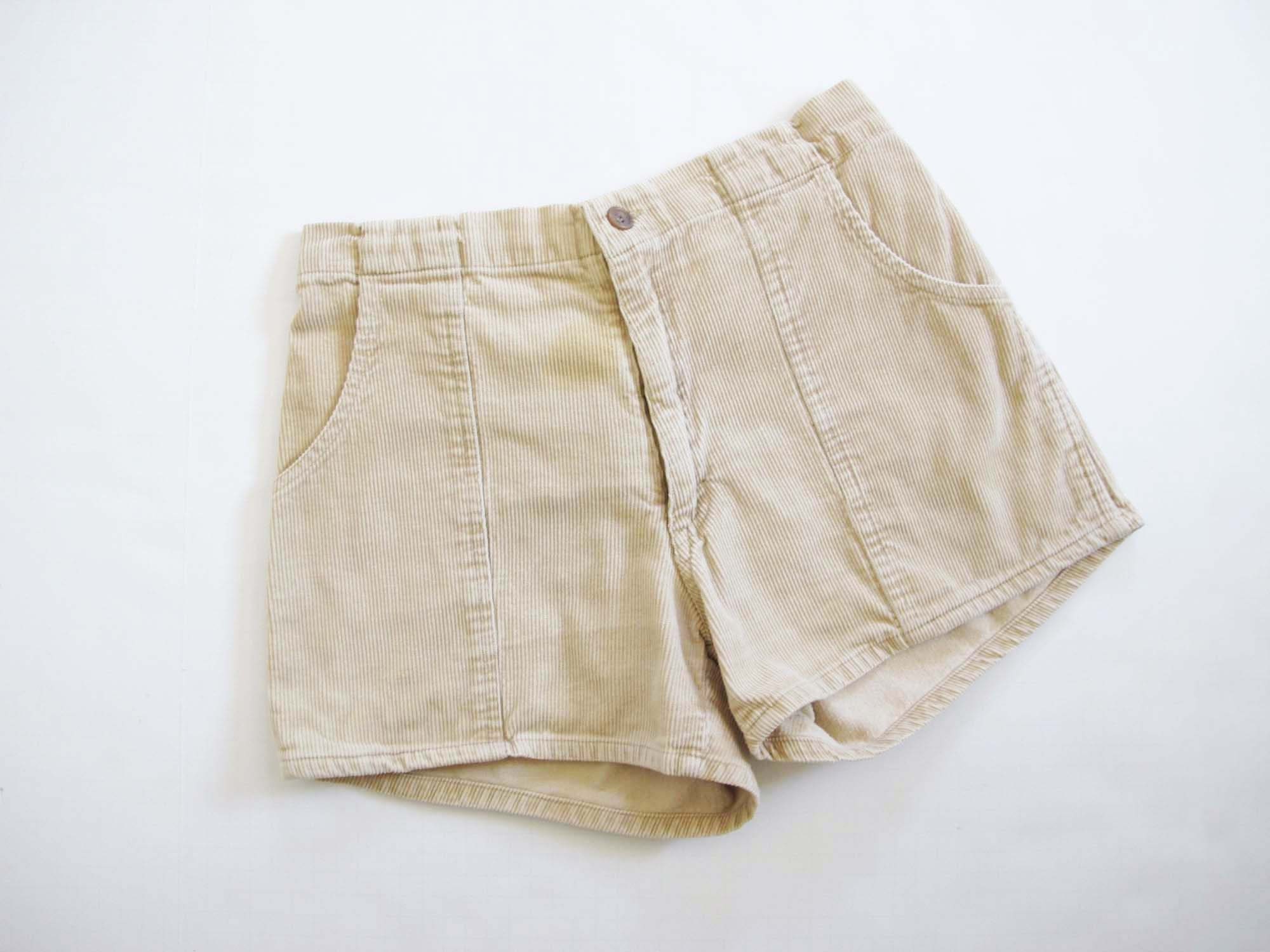 Vintage OP Style Corduroy Shorts S 27 