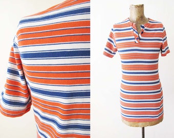 Vintage 60s Weldon Striped Shirt - Etsy