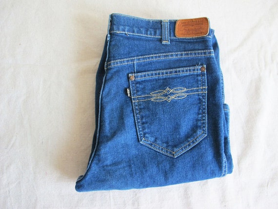 Vintage 70s Levis 29 30 - Levis Movin On Jeans - … - image 4