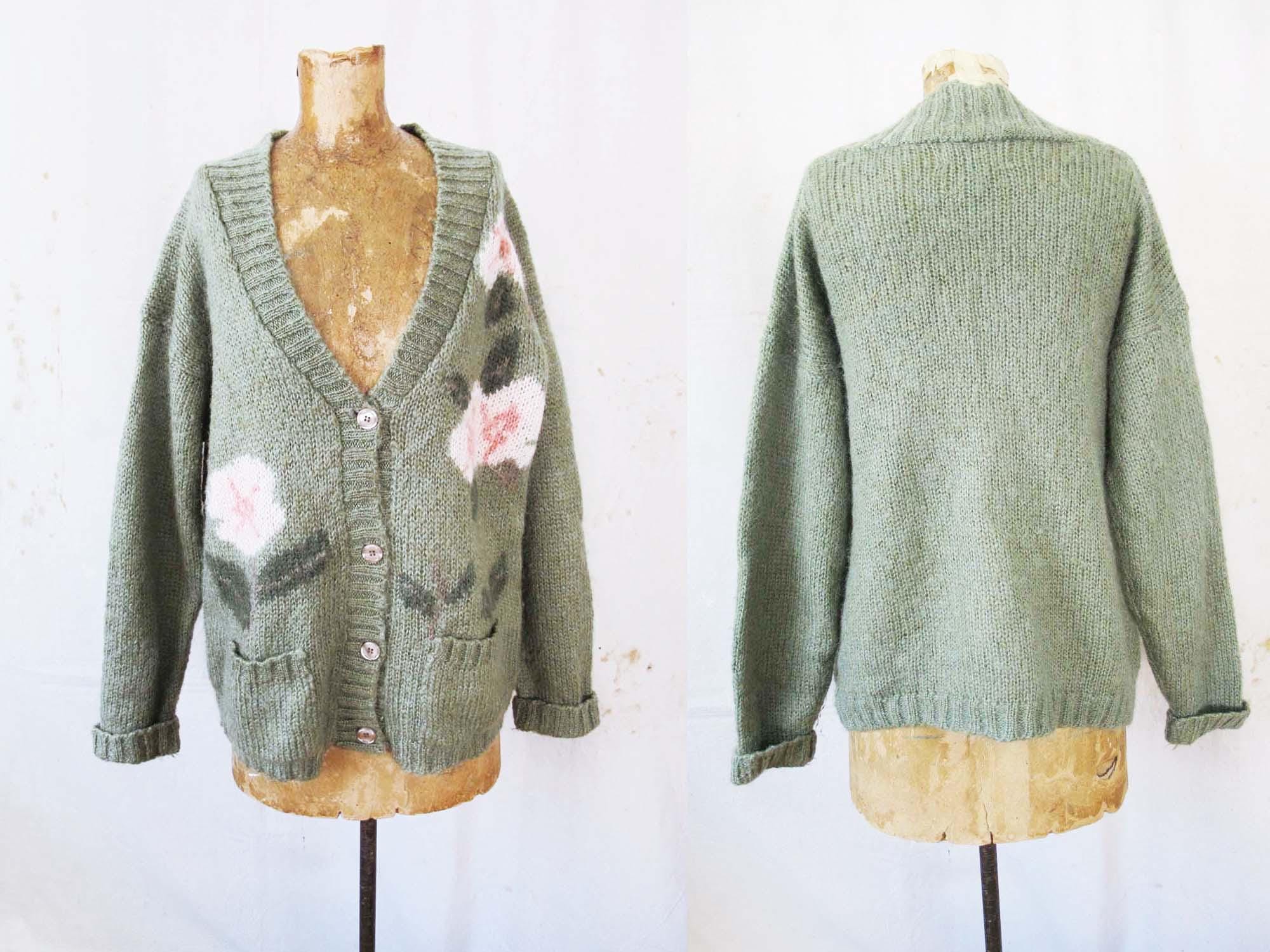 Grunge Cardigan - Etsy