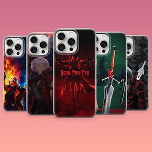 Funda para teléfono Devil May Cry Demon Hunter para iPhone 17Pro, 16, 15, 14, 13, 12, Samsung S26, S25, S24, S23Fe, A16, A56, Pixel 10, 9Pro