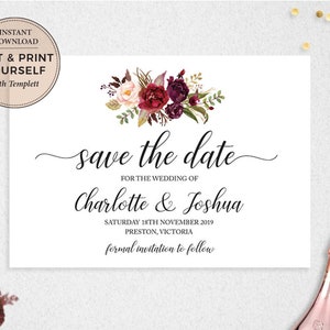 Editable Wedding Bundle: Wedding Template (Instant Download) image 3