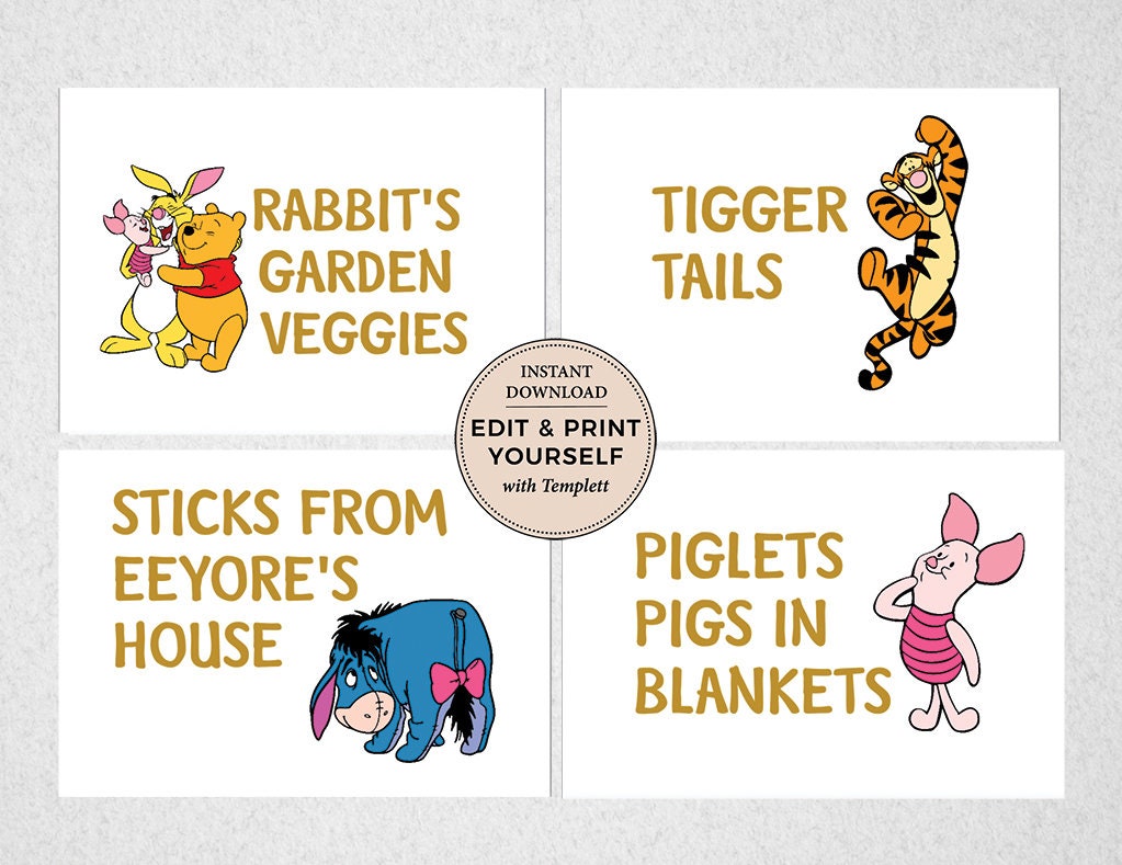 Disney Winnie the Pooh sticker-50pack – mariying