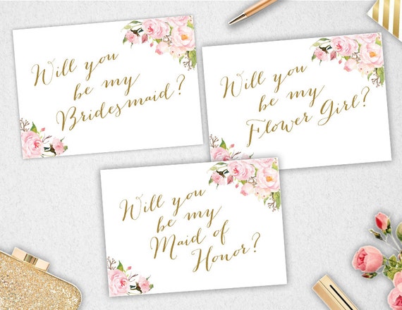Will on your own be my Bridesmaid // Maid of Honor // Flower Woman graphic relating to Will You Be My Bridesmaid Printable identify Will yourself be my Bridesmaid // Maid of Honor // Flower Woman
