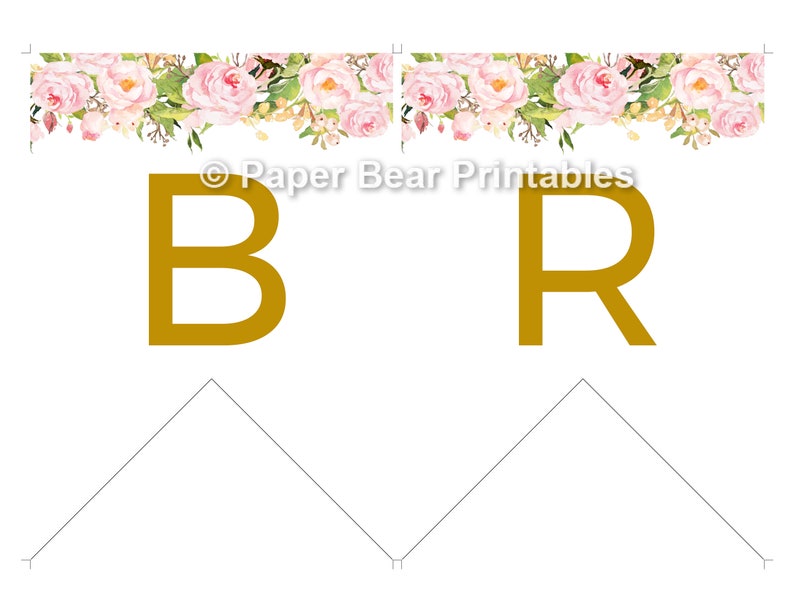 Bride to Be Banner, Editable Banner, Bride To Be, Bridal Shower Banner, Printable Banner, INSTANT DOWNLOAD, Templett, PBP85 image 3