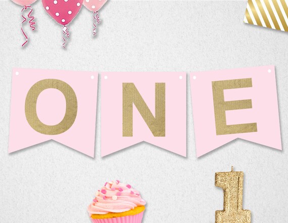 First Birthday Banner First Birthday High Chair Banner One Banner First Birthday Banner First Birthday High Chair Banner One Banner