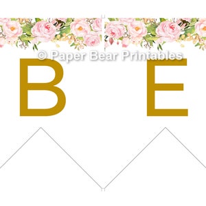 Bride to Be Banner, Editable Banner, Bride To Be, Bridal Shower Banner, Printable Banner, INSTANT DOWNLOAD, Templett, PBP85 image 6