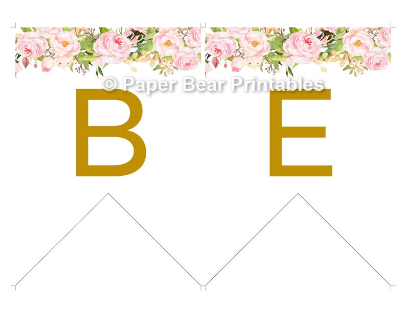 Bride to Be Banner, Editable Banner, Bride To Be, Bridal Shower Banner, Printable Banner, INSTANT DOWNLOAD, Templett, PBP85 image 6