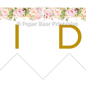 Bride to Be Banner, Editable Banner, Bride To Be, Bridal Shower Banner, Printable Banner, INSTANT DOWNLOAD, Templett, PBP85 image 4