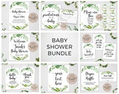 Editable Baby Shower Template Bundle: Gender Neutral (Instant Download)