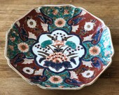 Vintage Imari Arita Japanese Ceramic Handpainted plate