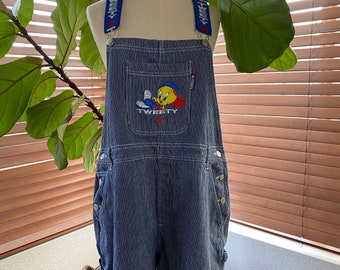tweety bird overalls
