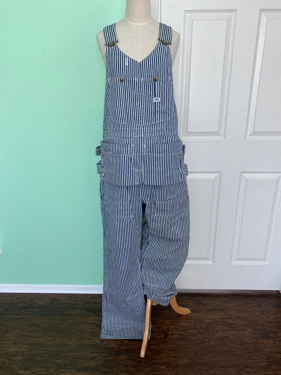 Vintage Lee Sanforized Craftman’s Overalls/with p