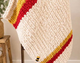 Chunky Handmade Baby Blanket