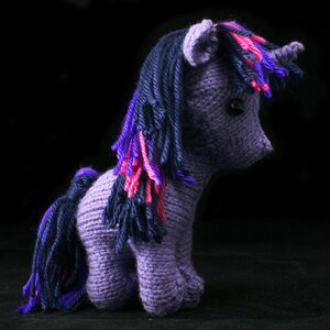 Plush pony unicorn-pegasus knitting pattern PDF image 4