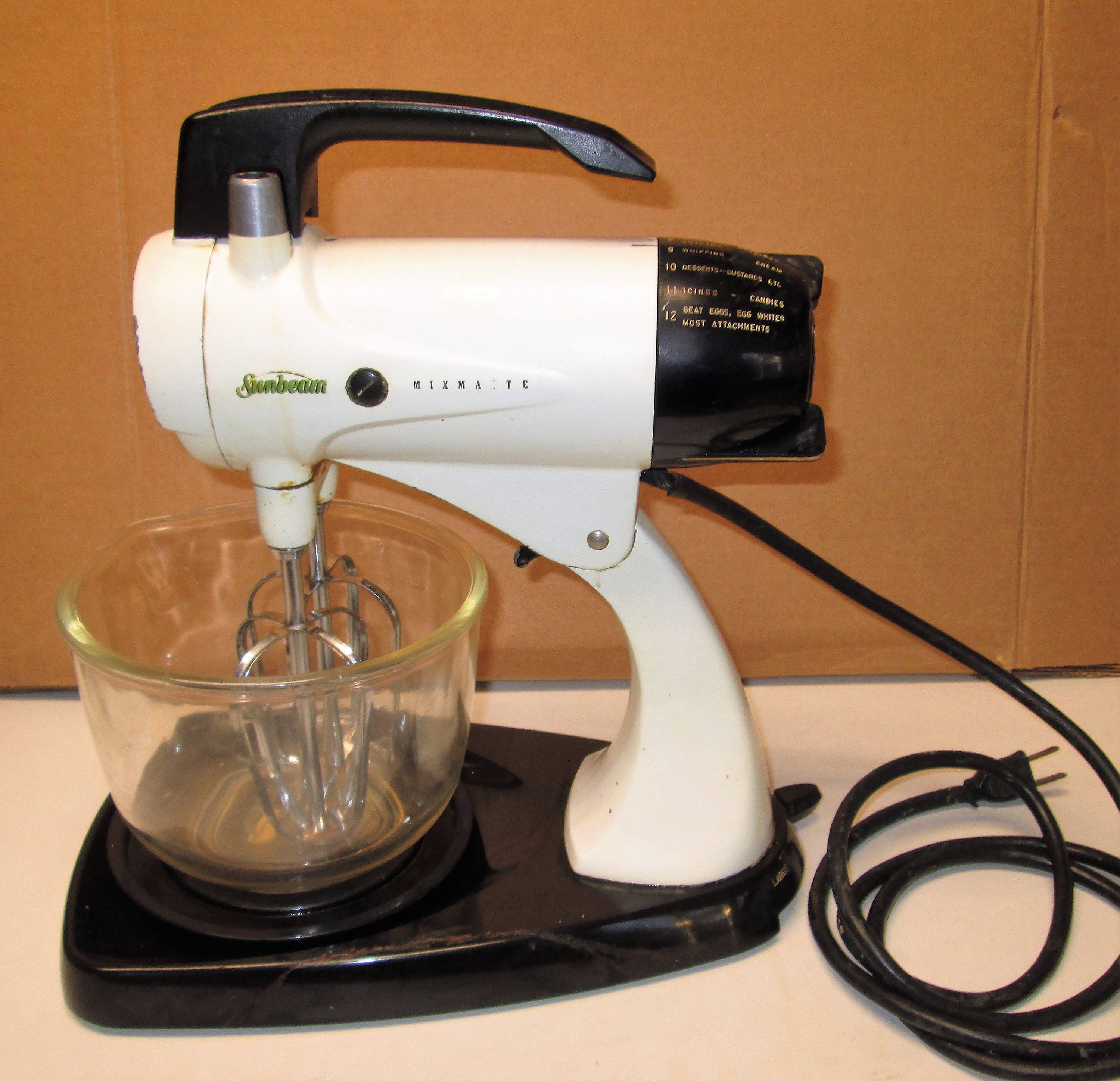 Vintage Sunbeam Mixmaster Model 12 Parts Reviewmotors.co