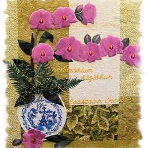 Orchid Wall Hanging image 1