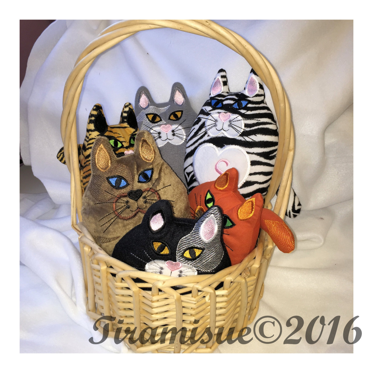 Crazy Cat Lady Starter Kit Machine Embroidery Design for the Etsy