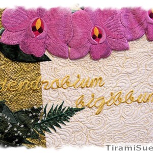 Orchid Wall Hanging image 2