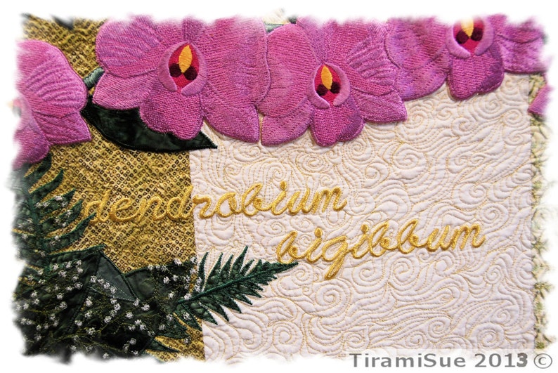 Orchid Wall Hanging image 2