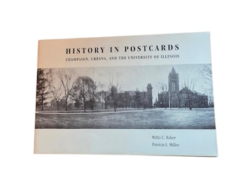 History in Postcards Champaign Urbana University of Illinois Baker Miller 1993