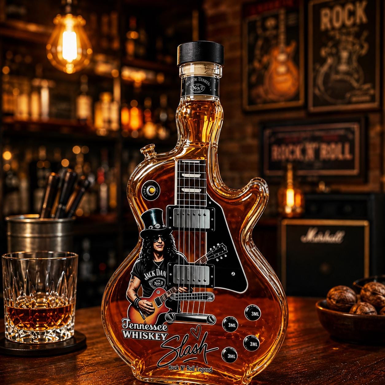 Guitar liquor bottle - Etsy 日本