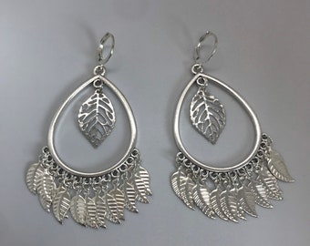 Leaf earrings