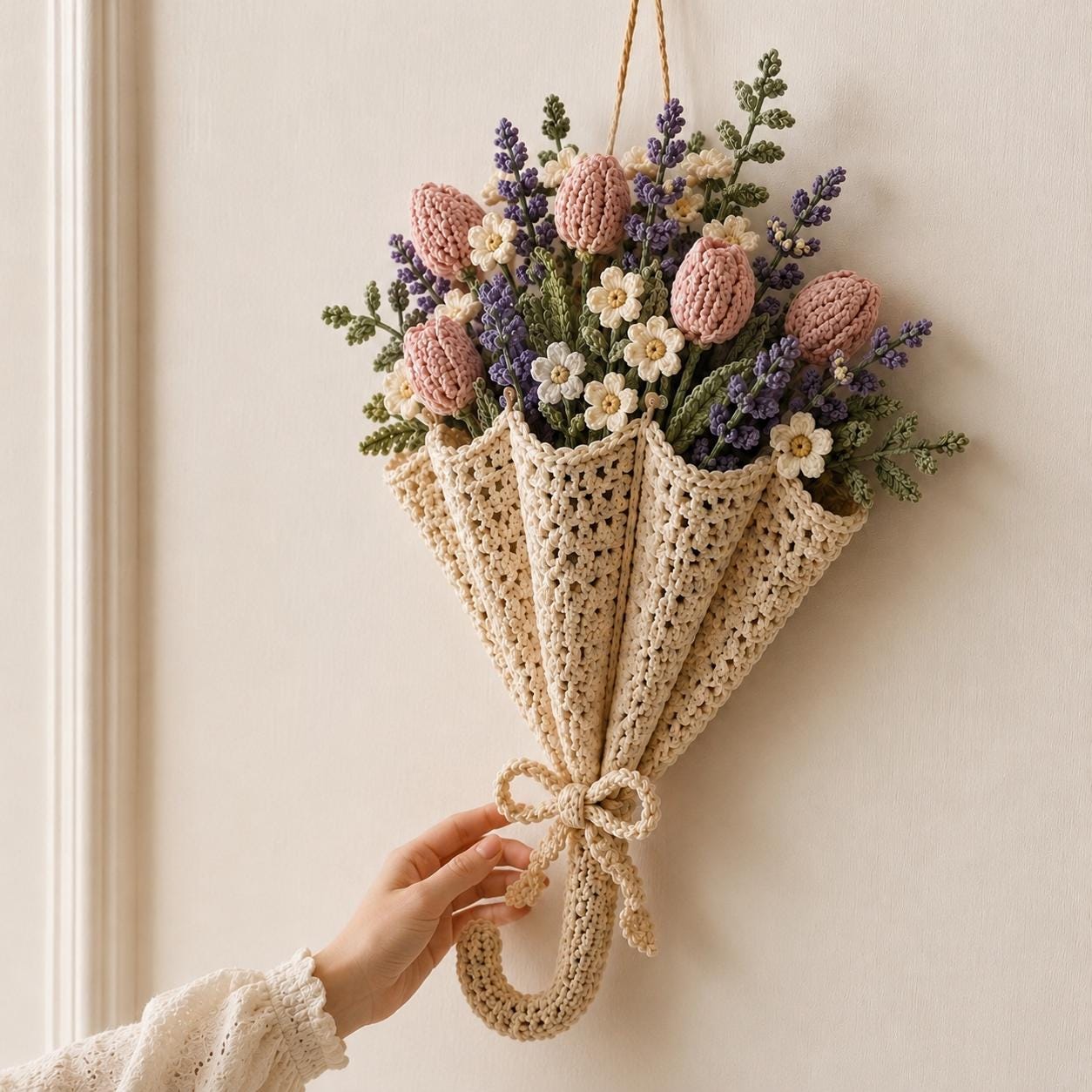 30 Beautiful Crochet Umbrellas and Patterns You Will Love! 12 Crochet Umbrella Wall Hanging Pattern