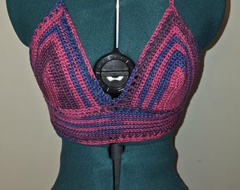 Pride Crocheted Bralette/Crop Top
