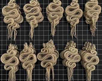 Wholesale 1-10 pcs Real Snake Skeleton Specimen, Natural Taxidermy Bones, Oddities Curiosity Gothic Craft Supplies