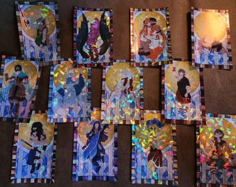 Pantheon SMP Stained Glass Stickers